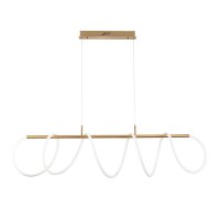 Люстра светодиодная потолочная Arte Lamp Klimt 46 Вт 3000К 20 кв.м (A2850SP-75PB)