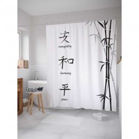 Шторка-занавеска для ванной JOYARTY Гармония и мир