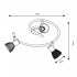 Спот потолочный Arte Lamp Parry E14 120 Вт 6 кв.м бронза IP20 (A5062PL-3AB)