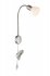 Спот настенный Arte Lamp Falena E14 40 Вт 2 кв.м серебристый/белый IP20 (A3116AP-1SS)