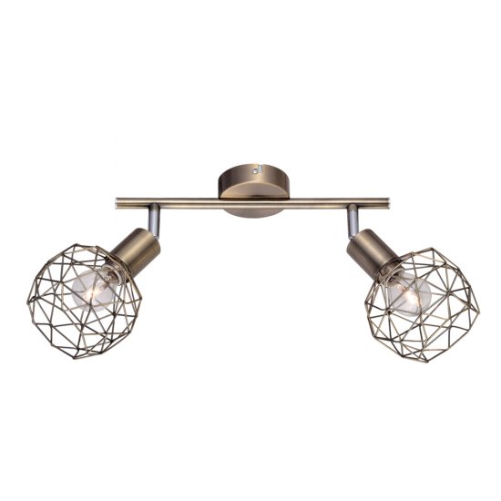 Спот Arte Lamp Sospiro E14 80 Вт 4 кв.м бронза IP20 (A6141AP-2AB)