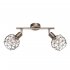 Спот Arte Lamp Sospiro E14 80 Вт 4 кв.м бронза IP20 (A6141AP-2AB)