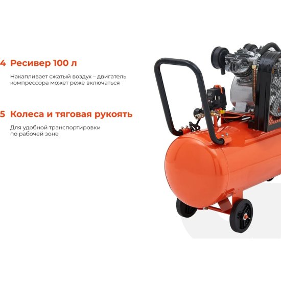 Ременной компрессор Gigant BCL-100