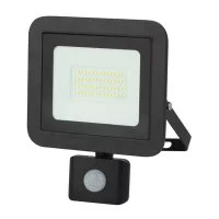 Прожектор светодиодный Эра LPR-04 6500К 50 Вт IP65 с датчиком движения черный