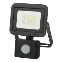 Прожектор светодиодный Эра LPR-04 6500К 20 Вт IP65 с датчиком движения черный
