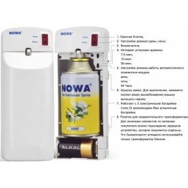 Автоматический освежитель воздуха NOWA NW0245