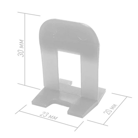 Система выравнивания плитки Plitonit 1 мм зажим ворота (100 шт.)