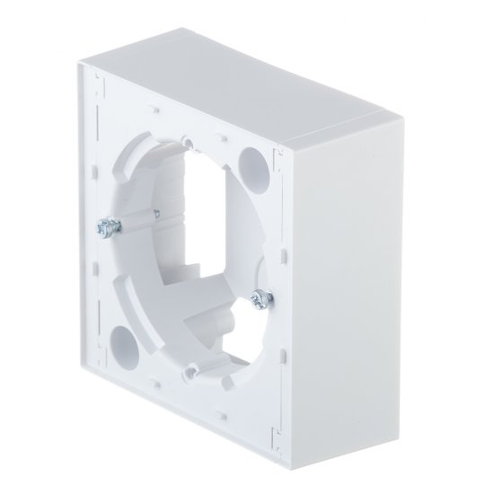 Коробка монтажная Systeme Electric AtlasDesign накладная белая (ATN000100)