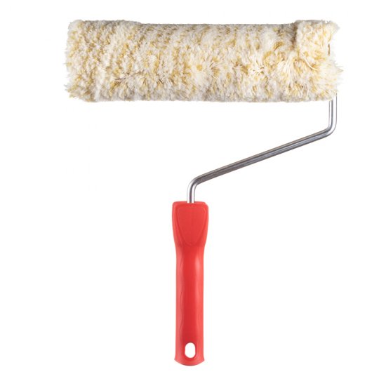 Валик полиамид 250 мм d45 мм ворс 20 мм для водной и алкидной основы с ручкой Beorol