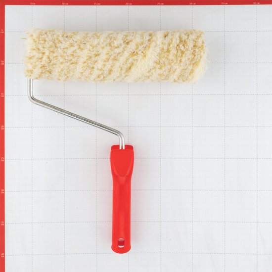 Валик полиамид 250 мм d45 мм ворс 20 мм для водной и алкидной основы с ручкой Beorol