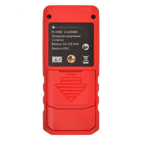 Дальномер лазерный RGK DL50 50 м с функцией уклономера (4610011873904)