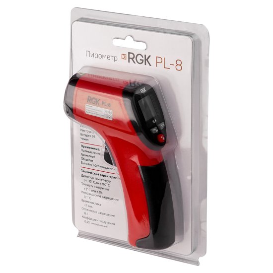 Пирометр RGK PL-8 (4610011870798)