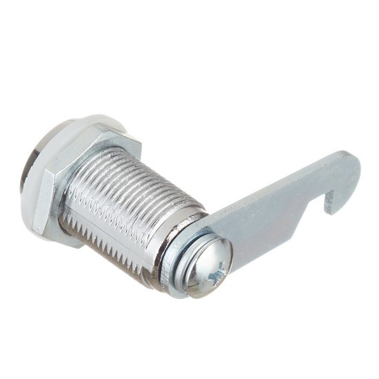 Замок мебельный 30 мм (серебро) 2 ключа