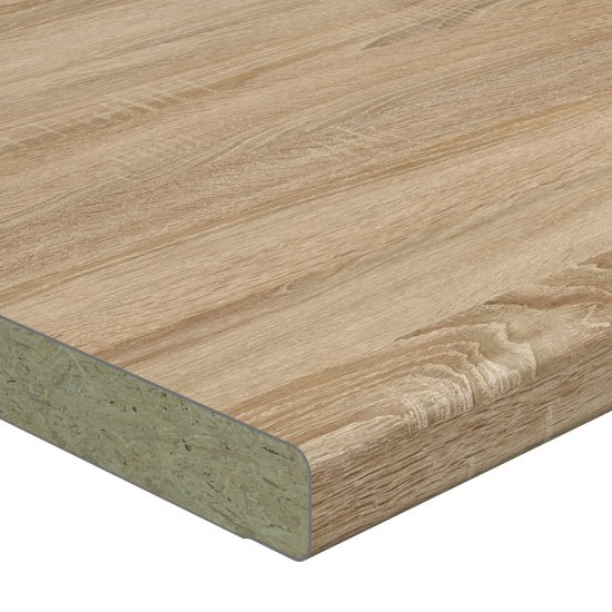 Столешница дуб сонома светлый 3000х600х38 мм ДСП