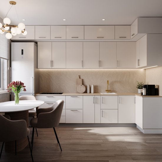 Столешница дуб сонома светлый 3000х600х38 мм ДСП