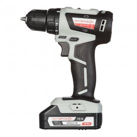 Дрель-шуруповерт аккумуляторная бесщеточная Интерскол ДА-10/18В 18 В 2 Ач Li-Ion 2 АКБ иЗУ (709.2.2.70)