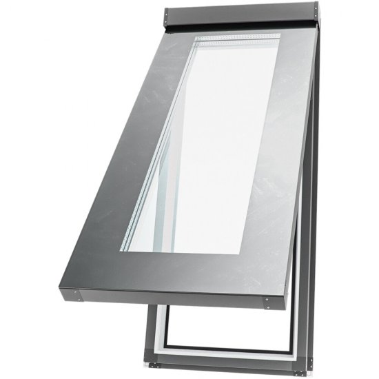 Окно мансардное ПВХ 540х1240 мм одностворчатое из профиля Rehau с комплектующими