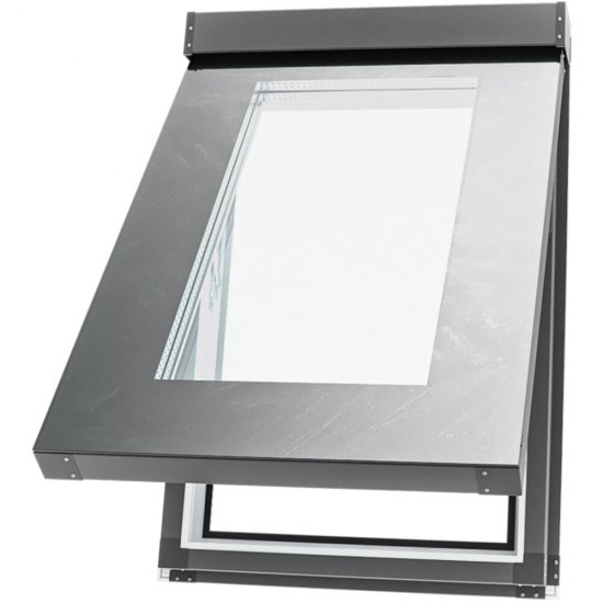 Окно мансардное ПВХ 640х850 мм одностворчатое из профиля Rehau с комплектующими