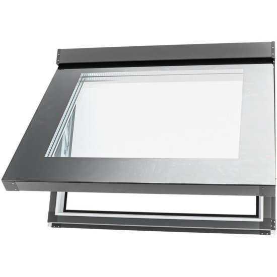 Окно мансардное ПВХ 940х800 мм одностворчатое из профиля Rehau с комплектующими