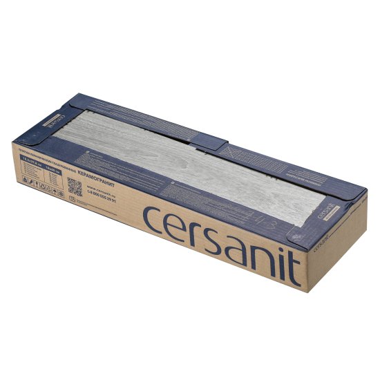 Керамогранит Cersanit Yasmin серый 598х185х7,5 мм (11 шт.=1,216 кв.м)