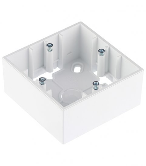 Коробка монтажная Simon 15 накладная белая (1590751-030)