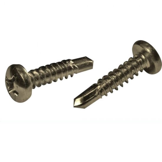 Оцинкованный сверлоконечный саморез ЦКИ jp81, 4.8x32, DIN 7504-M, 1000 шт.