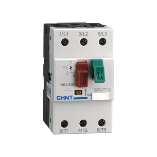 Пускатель Chint NS2 (495089) 3P 80А 15 кА 230 В на монтажную плату