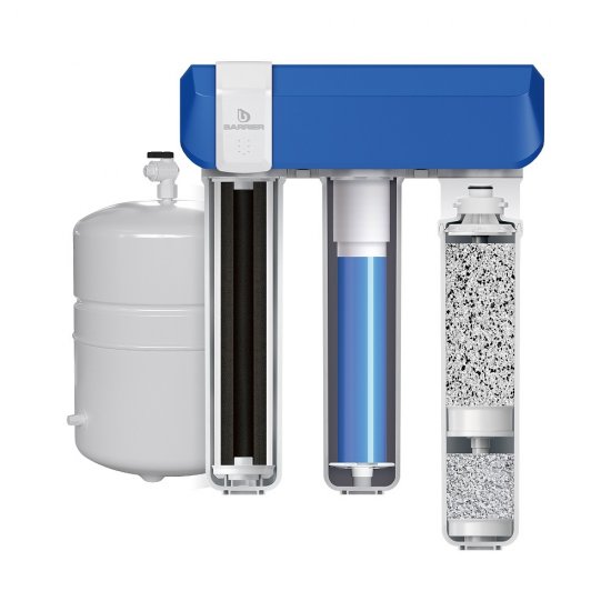 Фильтр для воды Барьер Compact Osmo 100М трехступенчатый обратного осмоса 1 мкм
