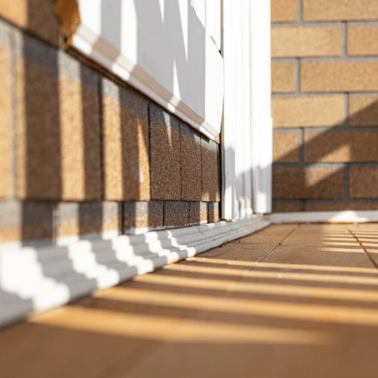 Панель фасадная гибкая Технониколь Hauberk 1000х250 мм кирпич песчаный 2 кв.м