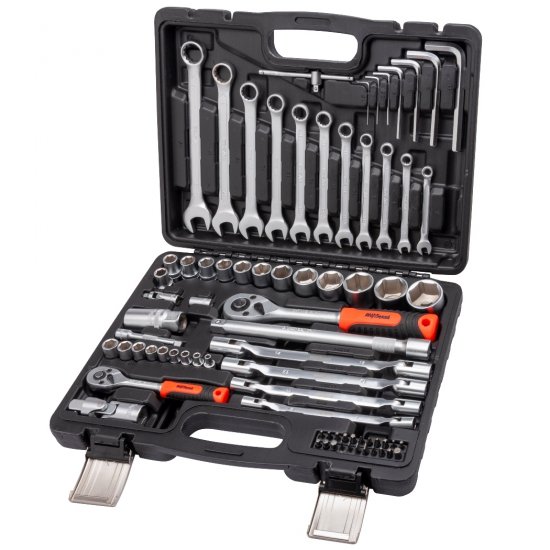 Набор инструментов универсальный AV Steel (AV-011076) (76 шт.)