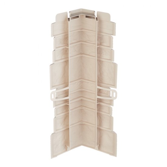 Угол наружный Альта-Профиль Шотландия 450х160 мм кремовый