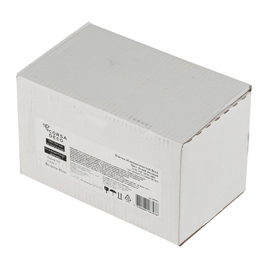 Плитка облицовочная Corsa Deco Soft Brick белая матовая 150х75х9 мм (54 шт.=0,61 кв.м)