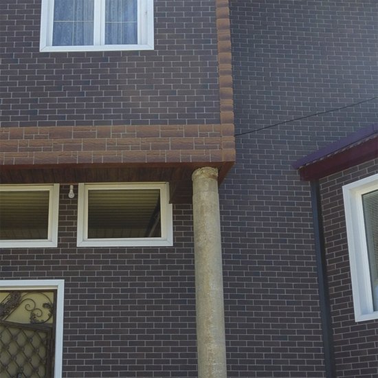 Угол наружный Docke Berg 460х120 мм коричневый