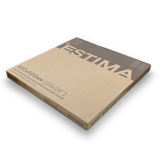 Керамогранит Estima Rainbow RW01 бело-бежевый матовый 600х600х10 мм (4 шт.=1,44 кв.м)