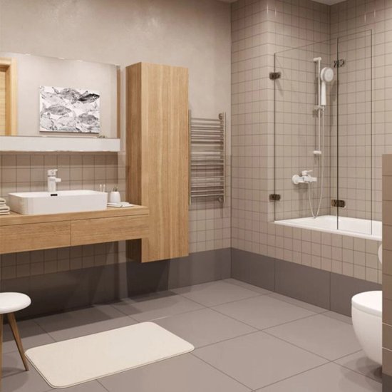 Керамогранит Estima Rainbow светло-серый матовый RW03 600х600х10 мм (4 шт.=1,44 кв.м)