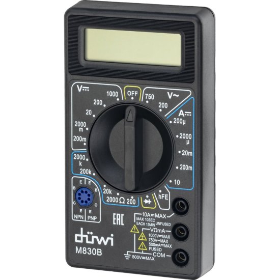 Цифровой мультиметр duwi M830B PROFI