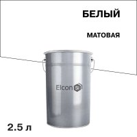 Эмаль антикоррозионная Elcon ОС-12-03 белая матовая 25 кг