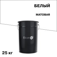 Эмаль антикоррозионная Elcon ОС-12-03 белая матовая 25 кг