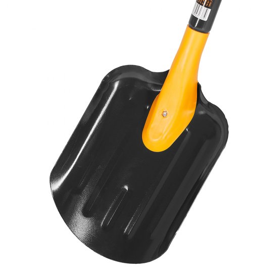 Лопата снеговая автомобильная Павловская Заря Авто-Про металлическая с металлическим черенком 870х210 мм (304001)