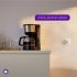 Умная розетка Gauss Smart Home (5510122) белая с заземлением