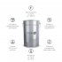 Эмаль термостойкая Elcon Max Therm 1000 градусов черная 25 кг