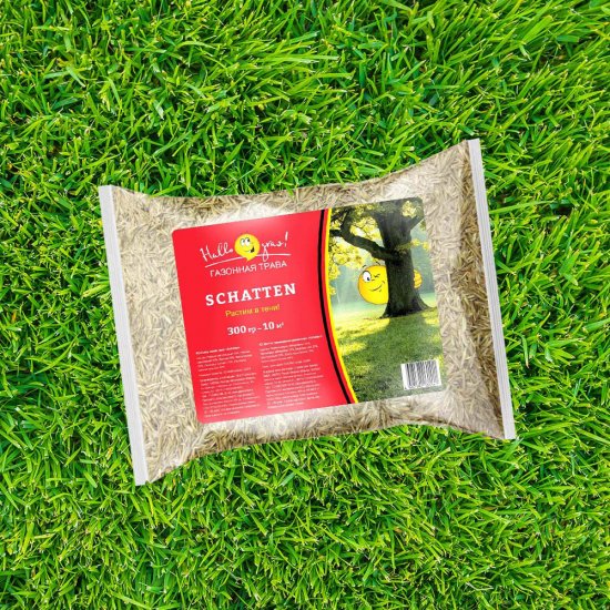 Семена газонной травы Schatten Gras Газон Сити 0,3 кг