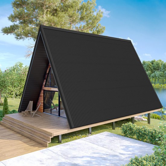 Лист волнистый Ондулин Smart серый 1,95х0,95 м 3 мм