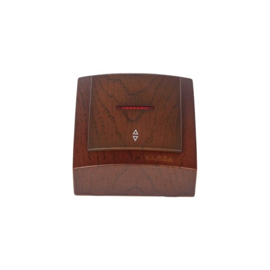 Проходной выключатель Nilson Themis wood
