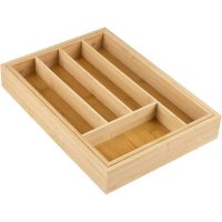 Раздвижной лоток для столовых приборов Mallony bamboo
