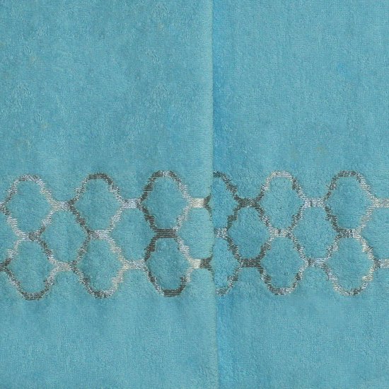 Полотенце махровое банное Belezza Дрезден 70х130 см голубое