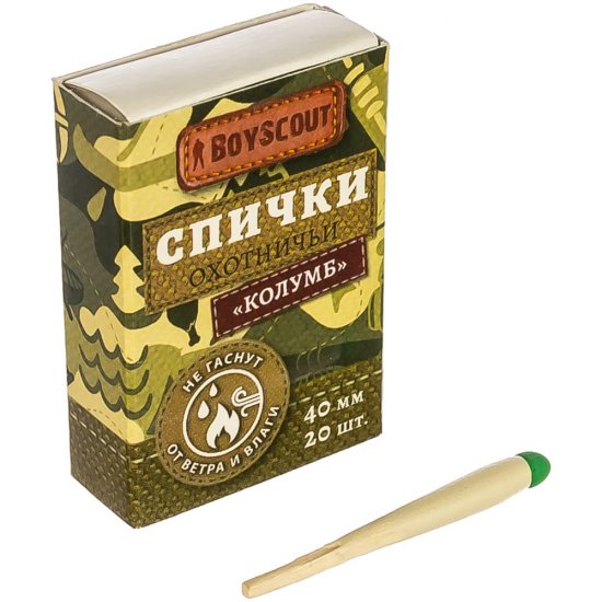 Спички BOYSCOUT Колумб