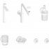 Высокий смеситель для накладной раковины Wellsee ICON! for life