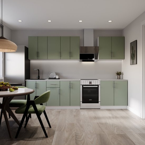 Панель стеновая ДСП для кухни 3000х600х4,5 мм 1478/s grey