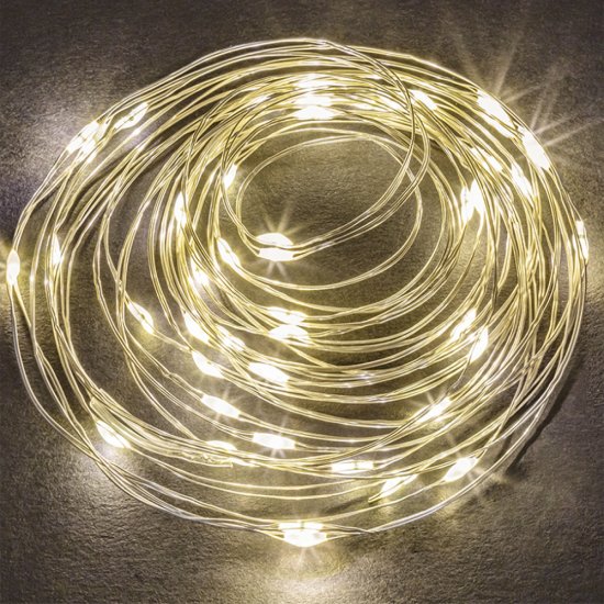 Гирлянда светодиодная Navigator Роса теплый белый 5,2 м (80 714)